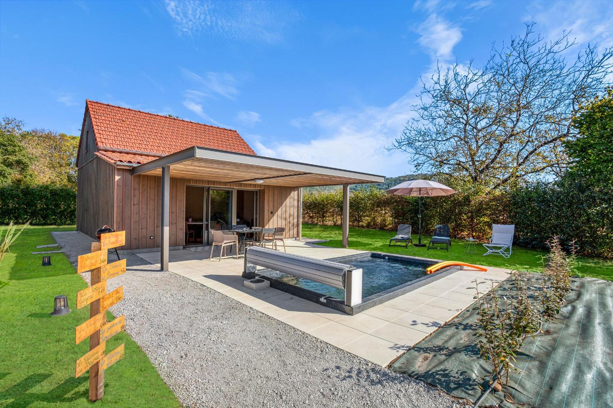 La Plaine Aux Etoiles - Maison Individuelle Avec Piscine Balneo Privative Et Jardin ดอมม์ ภายนอก รูปภาพ